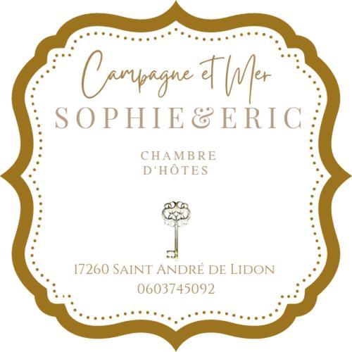 Campagne Et Mer Saint-Andre-de-Lidon Экстерьер фото